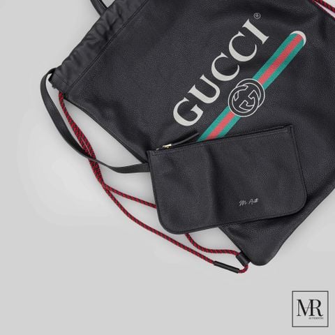 Túi Gucci Drawstring Backpack. 