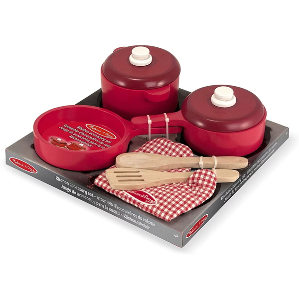 Melissa and Doug Wooden Kitchen Accessory Set