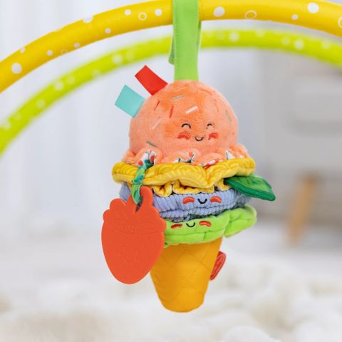  Đồ chơi cây kem vui nhộn Melissa & Doug Ice Cream Take-Along Clip-On Infant Toy 