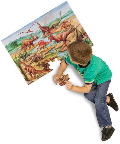  Melissa & Doug B00004R8LX - Dinosaurs Floor Puzzle - 48 Pieces 