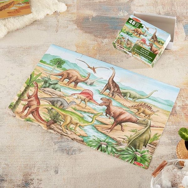 Melissa & Doug Dinosaurs Floor Puzzle 48 Pieces
