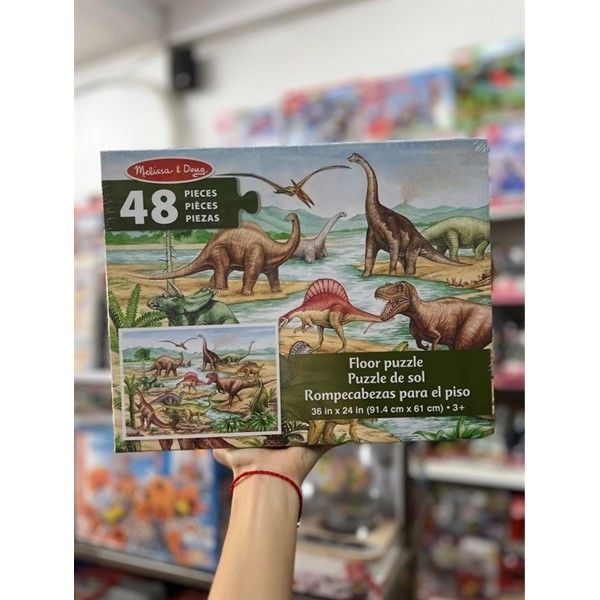 Melissa & Doug Dinosaurs Floor Puzzle 48 Pieces