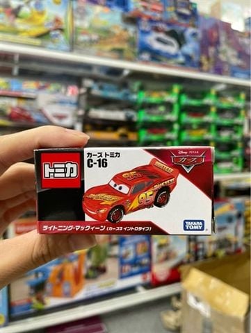  C-16 Tomica Disney Cars Lightning McQueen 