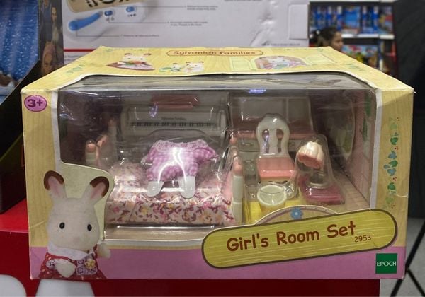  Bộ phòng ngủ bé gái Sylvanian Girl's room set 2953 