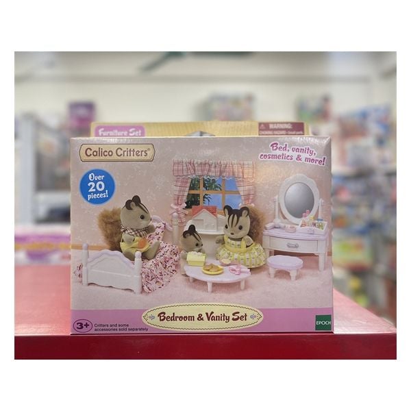 23win08 com phòng ngủ Sylvanian Family Calico Critters - Bedroom & Vanity Set