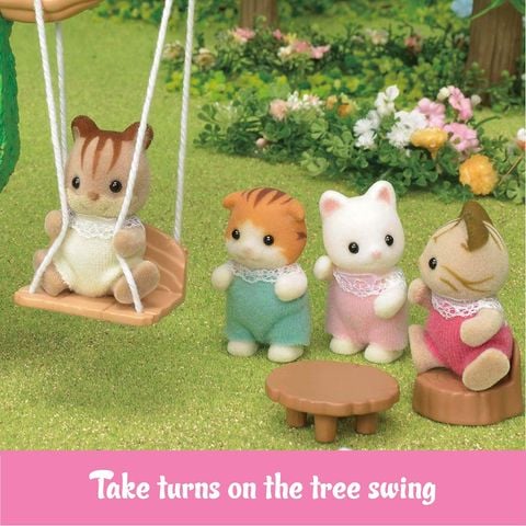  Đồ chơi ngồi nhà trên cây búp bê Calico Critters - Baby Tree House 