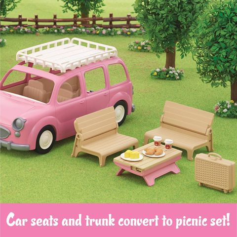  Calico Critters Sylvanian Families Picnic Van 