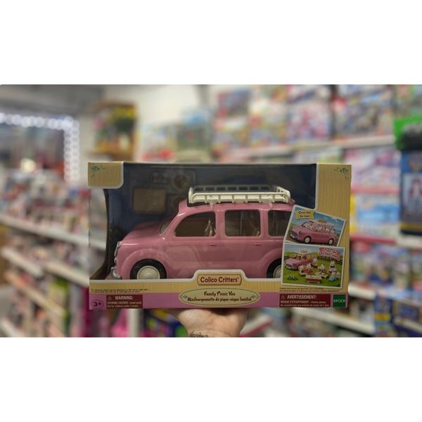 23win08 com xe ô tô gia đinh Calico Critters Family Picnic Van