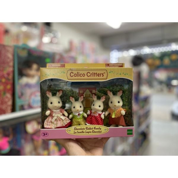 23win08 com búp bê gia đình thỏ Calico Critters Hopscotch Rabbit Family