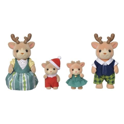  Đồ chơi búp bê gia đình tuần lộc Calico Critters Reindeer Family 
