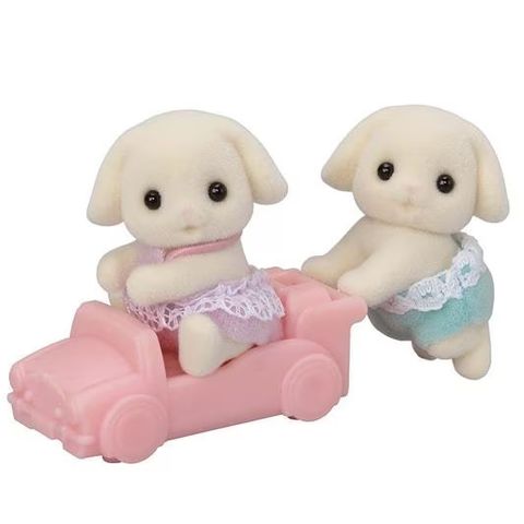  Đồ chơi thỏ sinh đôi 5737 Sylvanian Families Flora Rabbit Twins 
