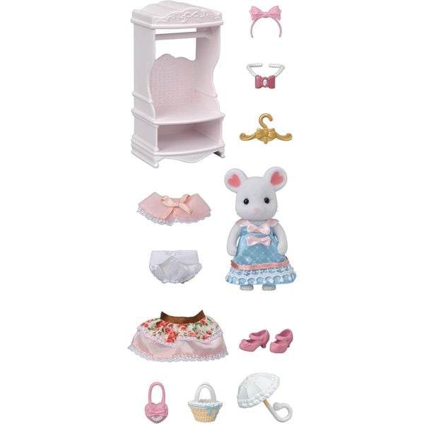 Calico Critters Fashion Playset Sugar Sweet Collection