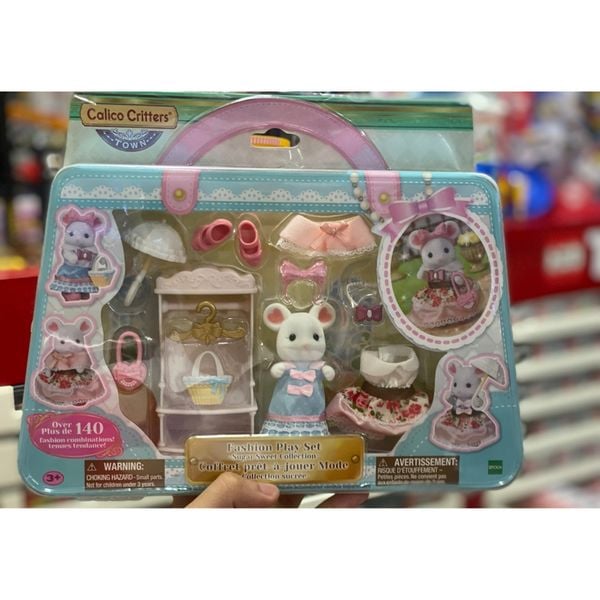 Calico Critters Fashion Playset Sugar Sweet Collection