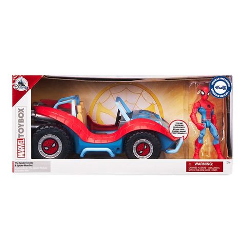  Spider-Man with Spider-Mobile Playset - Marvel Toybox 