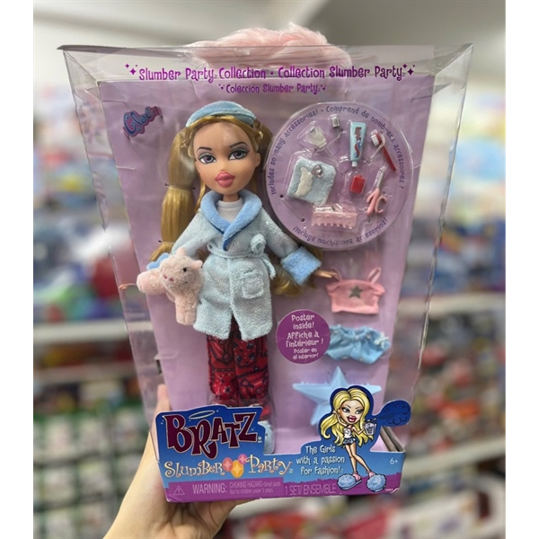 Búp bê 592037C3 Bratz Slumber Party Cloe