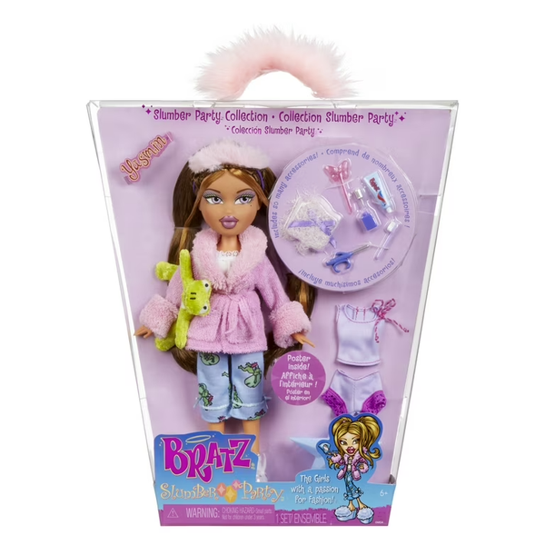 592044C3 Bratz Slumber Party Yasmin Fashion Doll