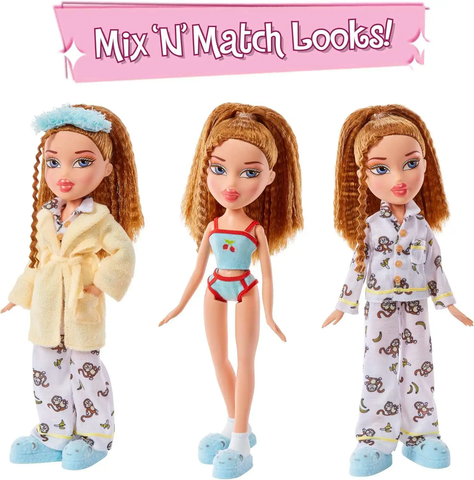  592075 Bratz Slumber Party Meygan Fashion Doll 
