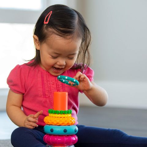  Đồ chơi xếp chồng Sassy Stacks of Circles Ring Stacker - 80795FAAM 