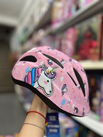  Mũ bảo hiểm protec Pony hồng sz M 