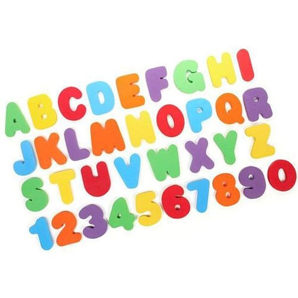 Đồ chơi nhà tắm bộ học chữ và số 616969P-1