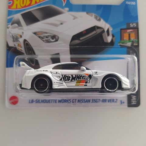  Xe mô hình HCX49 Hot Wheels LB-Silhouette Works GT Nissan 35GT-RR Ver.2 