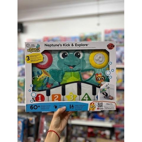  Đồ chơi thảm vận động Baby Einstein Ocean Explorers Neptune's Kick & Explore Musical - 12926 