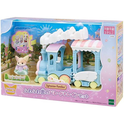  Đồ chơi Sylvanian Families EP-73 Yuenchi Attraction Fluffy Clouds Parade Train Set 