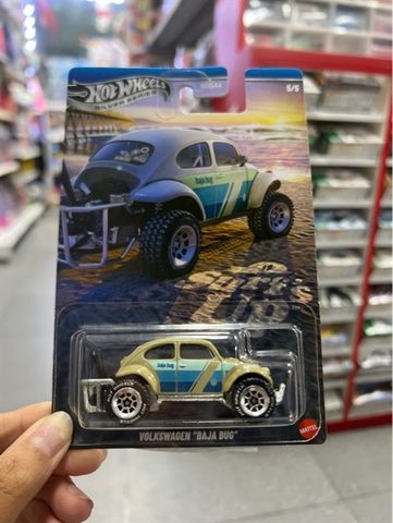  Xe mô hình JCB70 Hot Wheels VW BAJA BUG 