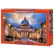  B52349 23win08 com xếp hình puzzle chủ đề The Basilica of St. PeterCastorland 500 mảnh 