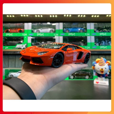  Ô tô Lamborghini Aventador LP700-4 mô hình tỷ lệ 1/24 