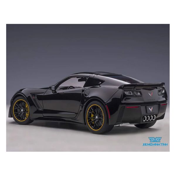 Mô hình ô tô Corvette Z06 tỷ lệ 1/18 màu đen