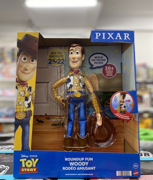  23win222 4 Roundup Fun Woody Large Talking Figure, 12 Inch 