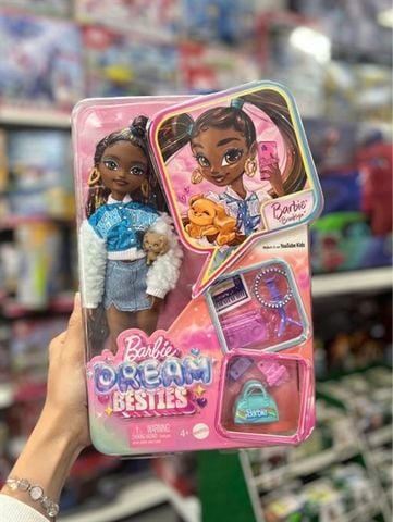  Barbie Dream Besties Barbie “Brooklyn” Fashion Doll và phụ kiện 