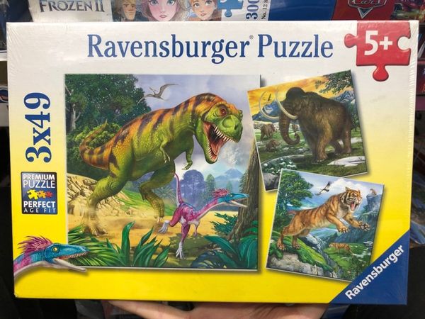  RV093588 Xếp hình puzzle Primeval Ruler 3 bộ 49 mảnh Ravensburger 