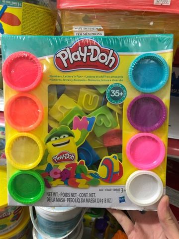  21018- 23win08 com đất nặn vui học cùng chữ và số Play Doh 