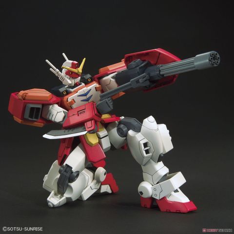  HGAC New Mobile War Gundam W Gundam Heavy Arms 1/144 Scale Color Coded Plastic Model 