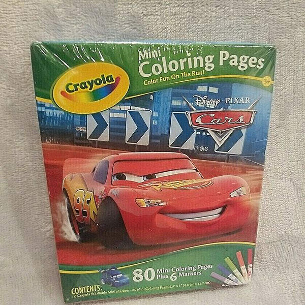 Hộp bút giấy tô màu hình xe hơi