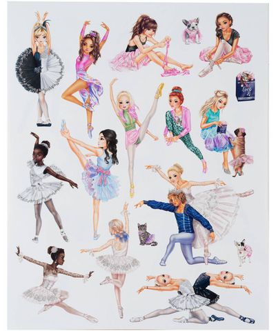 BST thiết kế thời trang Stickerworld Ballet TOPMODEL TM0411581 