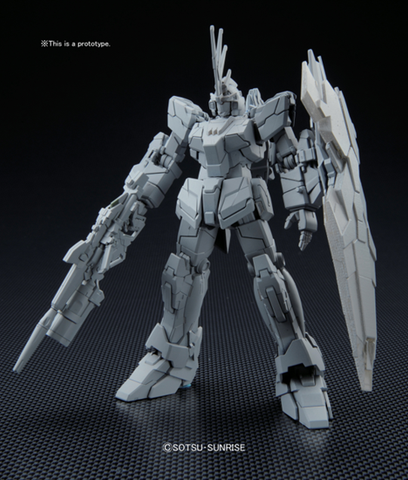  Bandai HG Unicorn 02 Banshee Norm Plastic Model Kit 