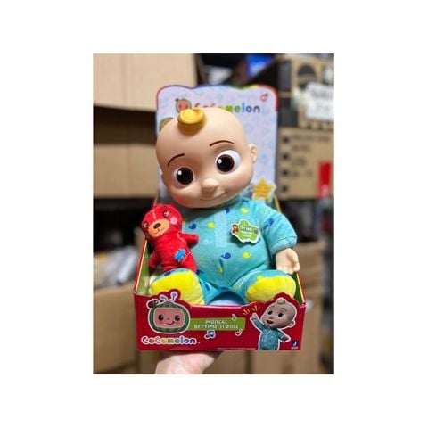  Đồ chơi búp bê CoComelon Official Musical Bedtime JJ Doll 