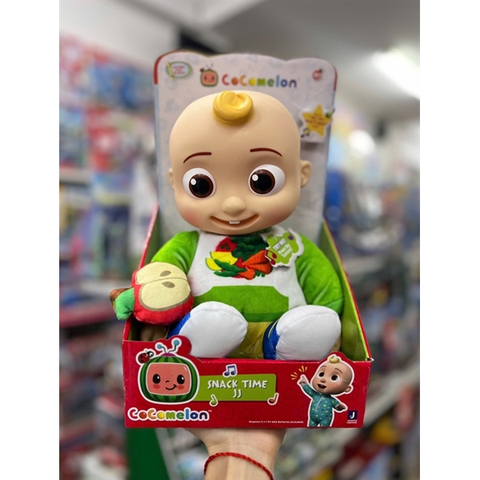  Gấu bông phát nhạc CMW0273 CoComelon Snack Time JJ Plush 