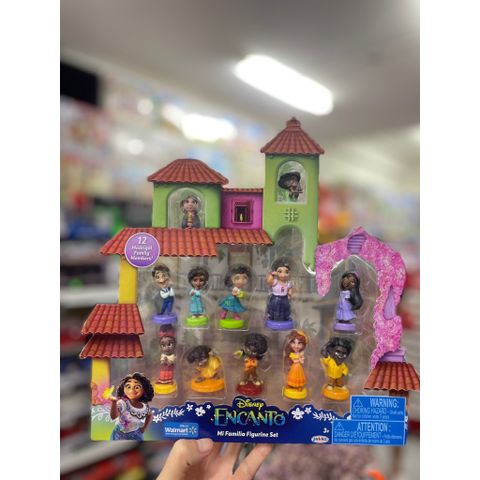 Encanto Disney Mi Familia Figurine Doll Playset, 12 Pieces 