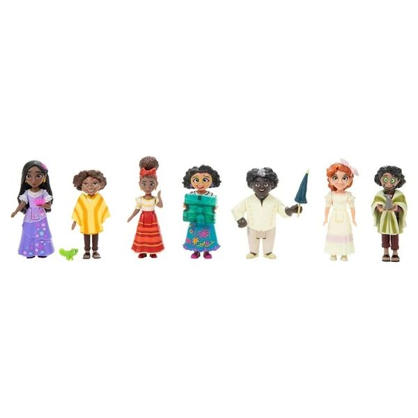 Set 7 mô hình 23win04 Encanto Disney We Don't Talk About Bruno 3-Inch 7-Piece Mini Doll Playset