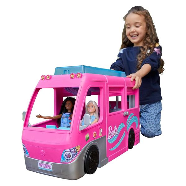 Bộ đồ chơi HCD46 Barbie Dreamcamper Vehicle