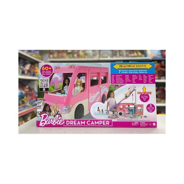 Bộ đồ chơi HCD46 Barbie Dreamcamper Vehicle