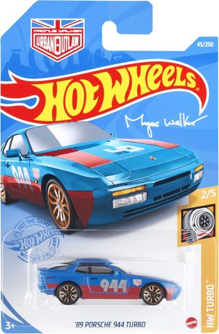  Mô hình xe HCM38 Hot Wheels Basic Car '89 Porsche 944 Turbo 