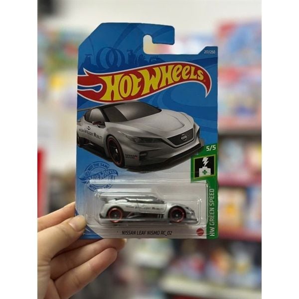 Mô hình xe HCM57 Hot Wheels Basic Nissan Leaf NISMO RC_02
