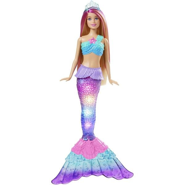 Búp bê nàng tiên cá HDJ36 Barbie Dreamtopia Twinkle Lights Mermaid Doll