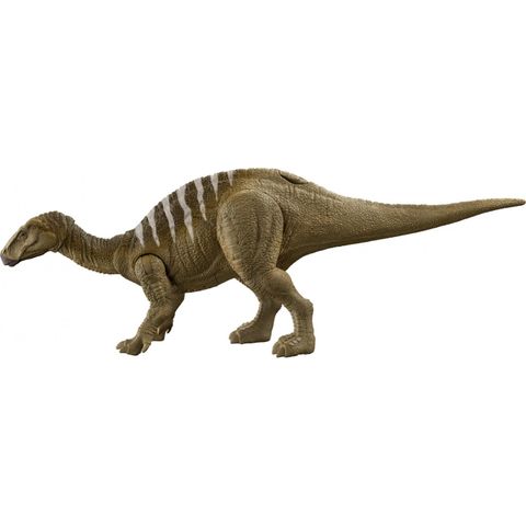  Đồ chơi mô hình khủng long có âm thanh Jurassic World Dominion Roar Strikers Iguanodon Dinosaur - HDX41 