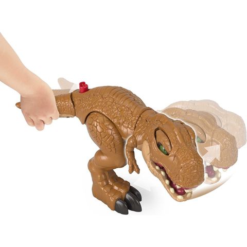  Imaginext Jurassic World Thrashin’ Action T. rex Dinosaur Toy 